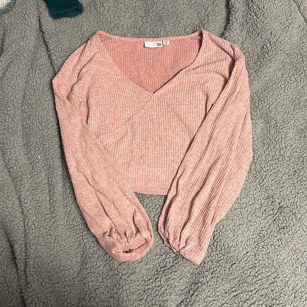 Pink Long sleeve sweater